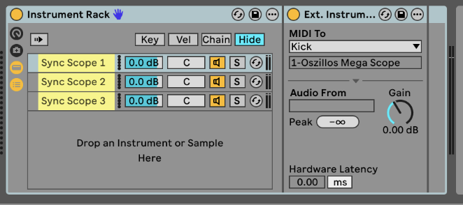 OMS ABLETON MIDI SETUP