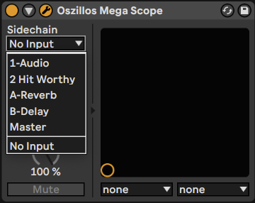 Side Chain selection in Ableton Live