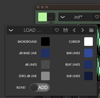 additive blending in Oszillos Mega Scope