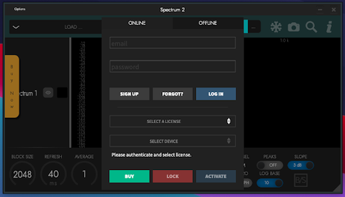 Spectrum 2 Activation